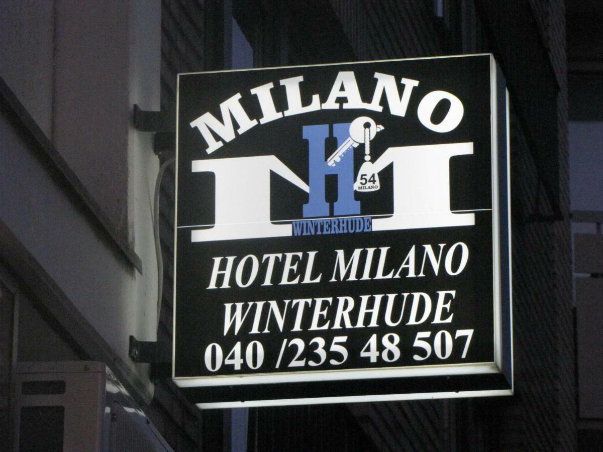 Milano Hotel Hamburg Exterior foto
